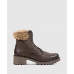 Bota de tacón Curio 005 marron