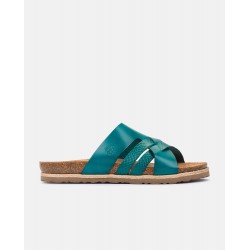 Sandalia plana Chipre 250 azul