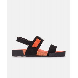 Sandalia plana Ross 006 negro