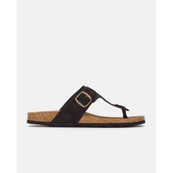 Sandalia plana Macam 702 negro