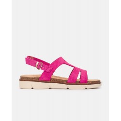 Sandalia plana KIWI-123 rosa
