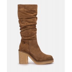 Bota de tacón GELA-002 MARRON