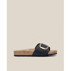 Sandalia plana Jerba 114 negro