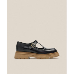 Zapato plano CHAM-003 negro