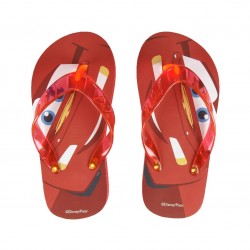 CHANCLAS LUCES CARS 3 Rojo