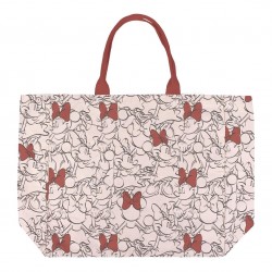 BOLSO ASAS ALGODÓN MINNIE Beis