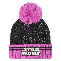 GORRO POMPON STAR WARS Negro